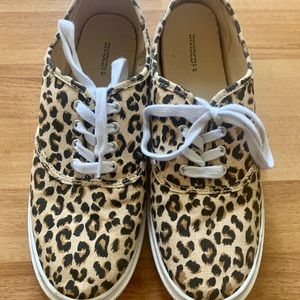 H&M leopard print sneakers